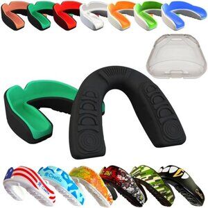 Mouth Guard (Youth & Adult) DA Custom Fit Sport Mouthpiece for Football, Hockey